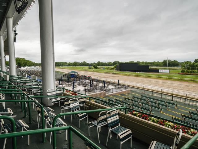 Monmouth Park - Section Clubhouse Box 24 Seat View