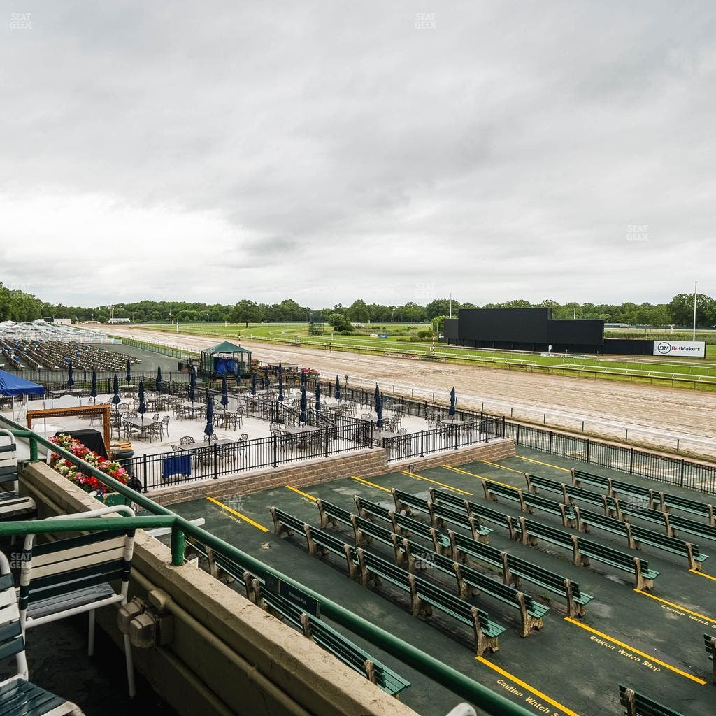 Monmouth Park - Section Clubhouse Box 25 Seat View