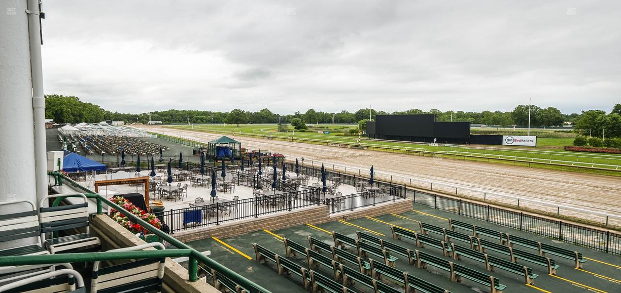 Monmouth Park - Section Clubhouse Box 25 Seat View