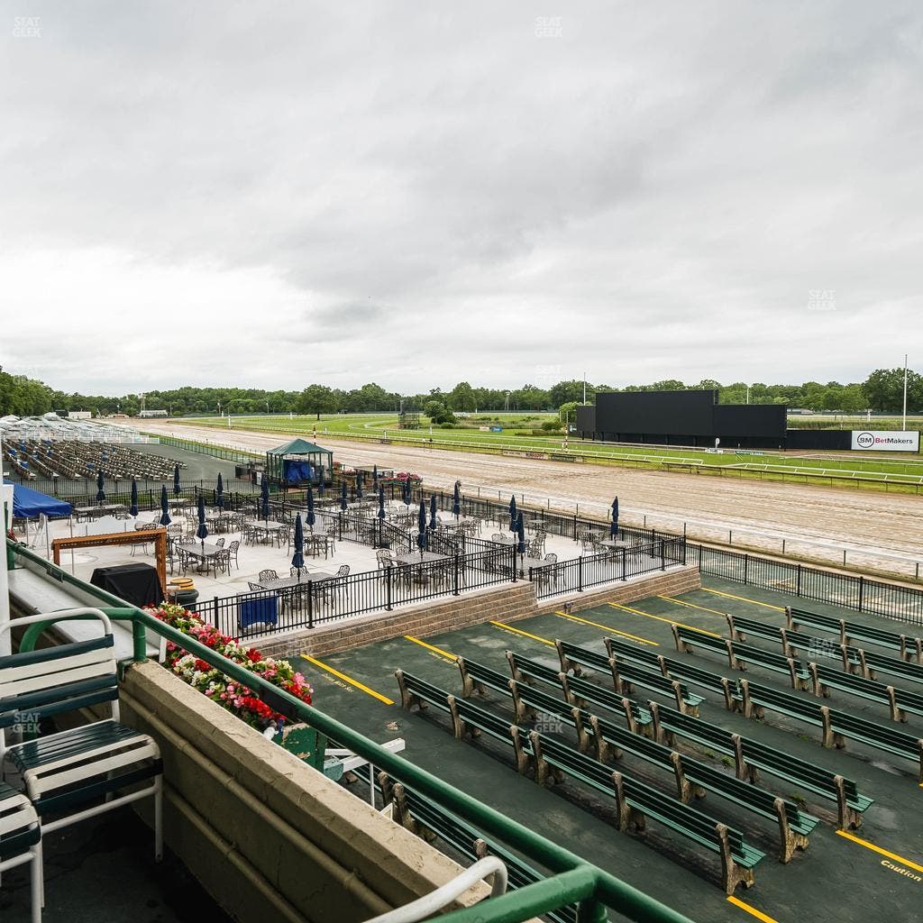 Monmouth Park - Section Clubhouse Box 26 Seat View