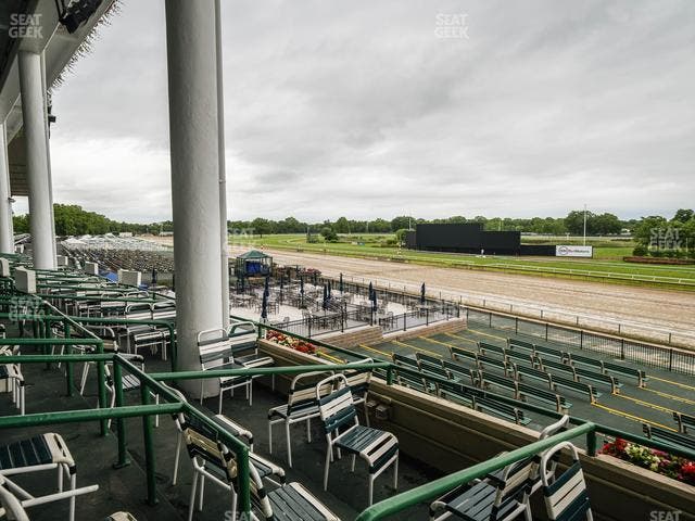 Monmouth Park - Section Clubhouse Box 27 Seat View