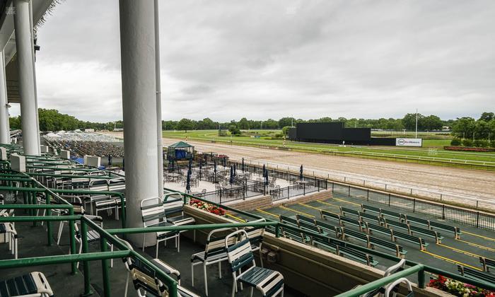 Monmouth Park - Section Clubhouse Box 27 Seat View
