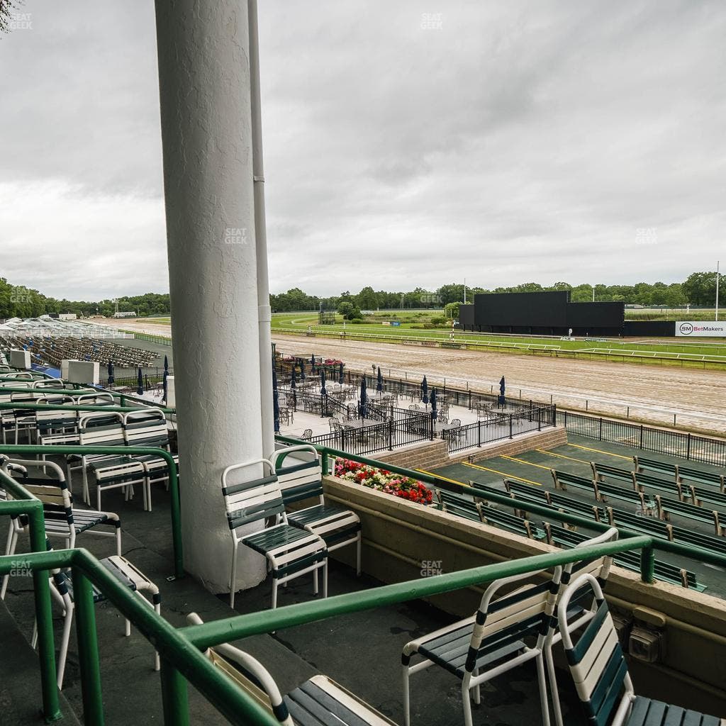 Monmouth Park - Section Clubhouse Box 28 Seat View
