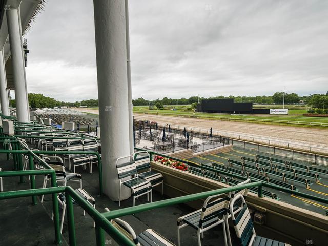Monmouth Park - Section Clubhouse Box 28 Seat View