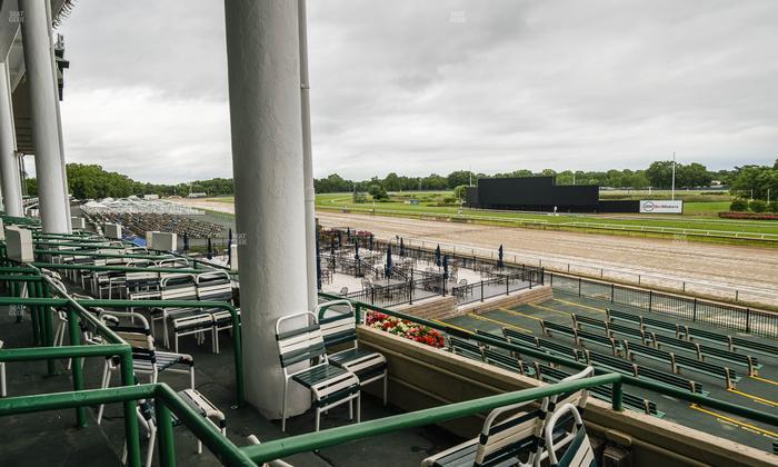 Monmouth Park - Section Clubhouse Box 28 Seat View