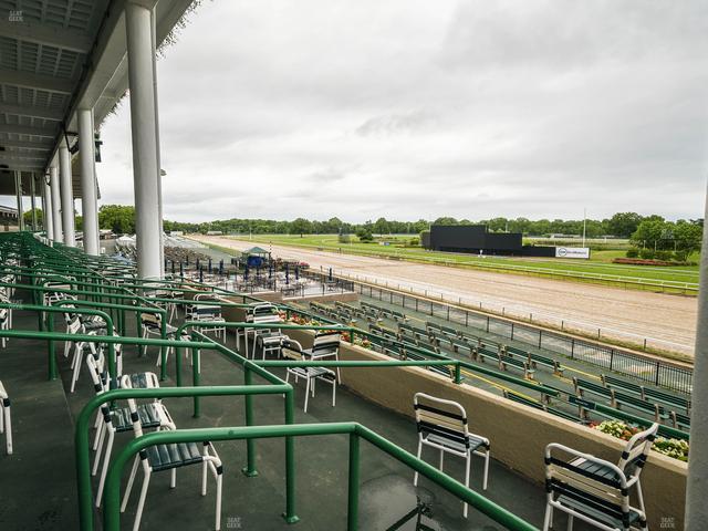 Monmouth Park - Section Clubhouse Box 3 Seat View