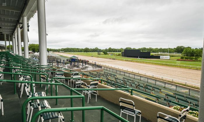 Monmouth Park - Section Clubhouse Box 3 Seat View