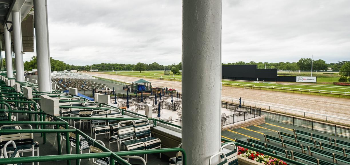 Monmouth Park - Section Clubhouse Box 30 Seat View