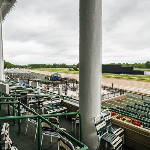 Monmouth Park - Section Clubhouse Box 30 Seat View