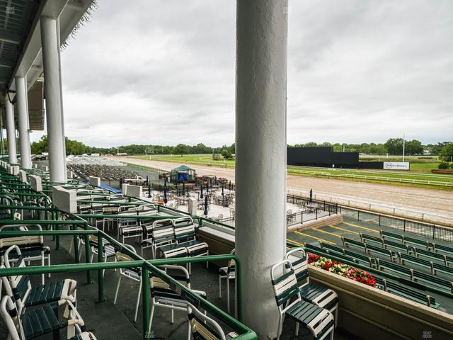 Monmouth Park - Section Clubhouse Box 30 Seat View