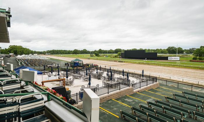 Monmouth Park - Section Clubhouse Box 32 Seat View