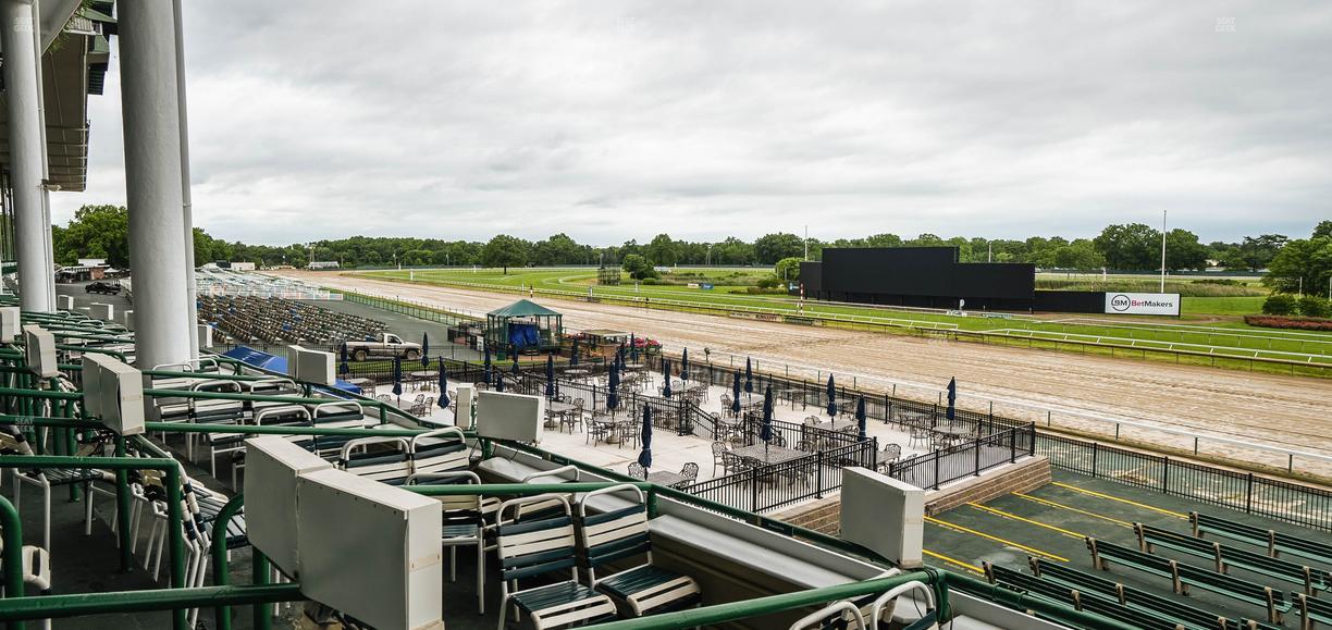 Monmouth Park - Section Clubhouse Box 33 Seat View