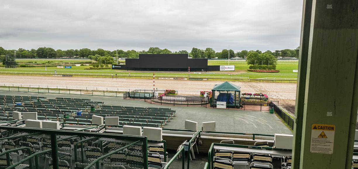 Monmouth Park - Section Clubhouse Box 334 Seat View