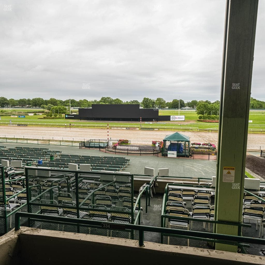 Monmouth Park - Section Clubhouse Box 336 Seat View