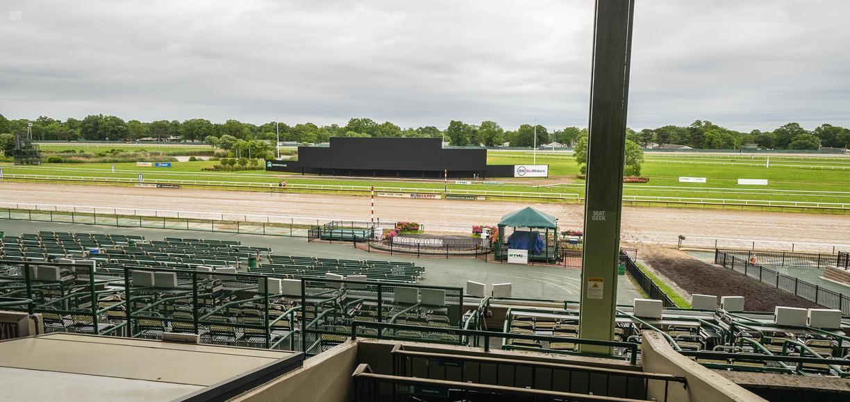 Monmouth Park - Section Clubhouse Box 339 Seat View