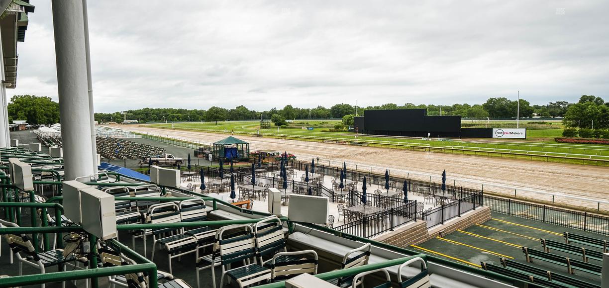 Monmouth Park - Section Clubhouse Box 34 Seat View