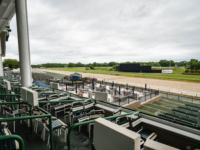 Monmouth Park - Section Clubhouse Box 34 Seat View