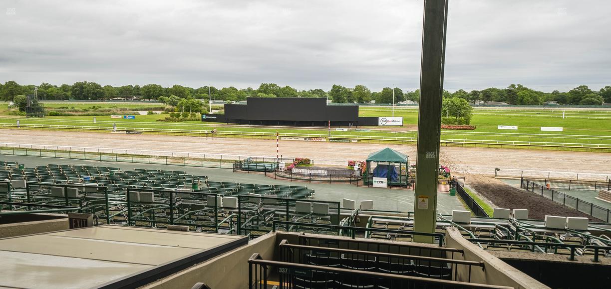 Monmouth Park - Section Clubhouse Box 340 Seat View