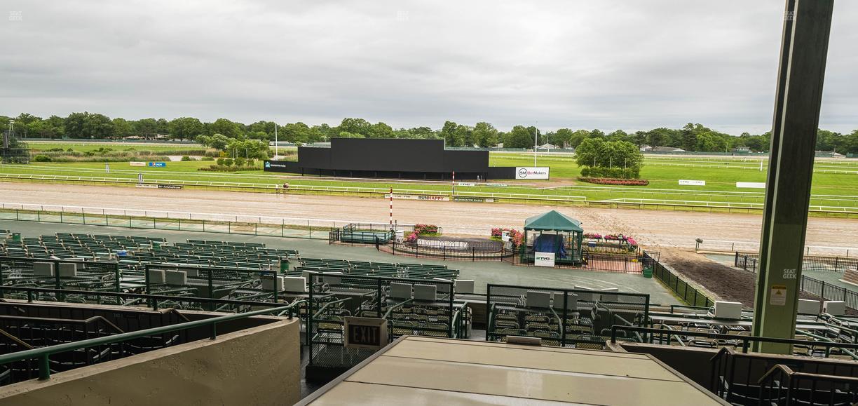 Monmouth Park - Section Clubhouse Box 341 Seat View
