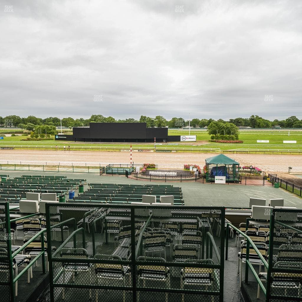Monmouth Park - Section Clubhouse Box 343 Seat View