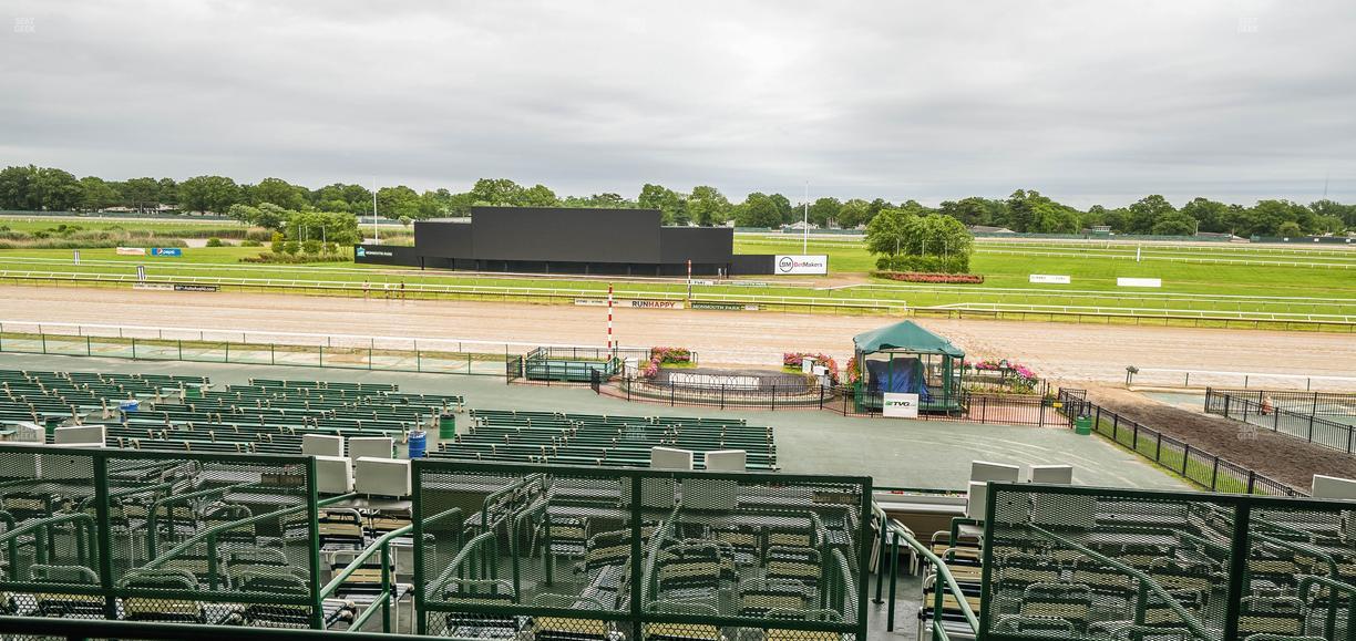 Monmouth Park - Section Clubhouse Box 344 Seat View