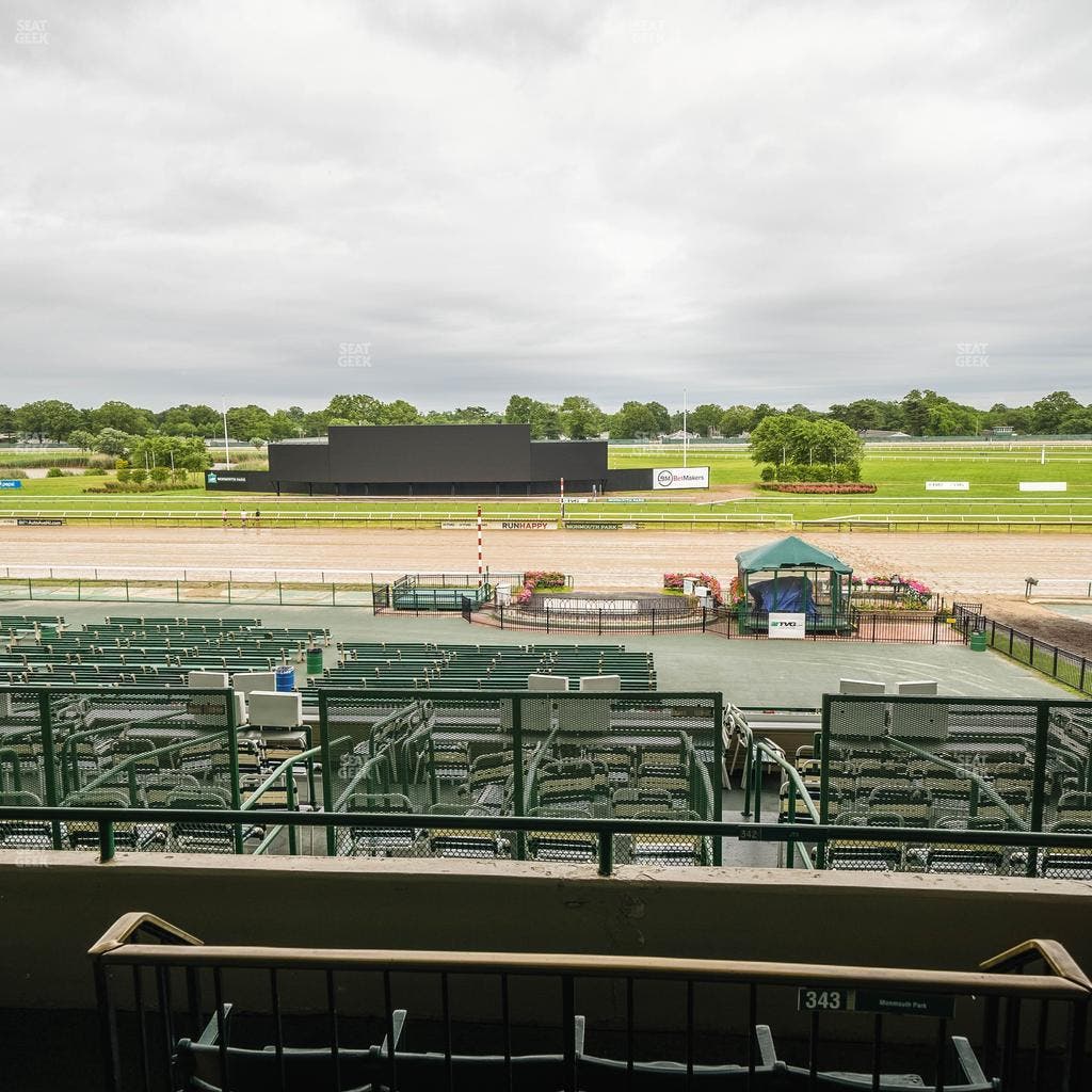 Monmouth Park - Section Clubhouse Box 345 Seat View