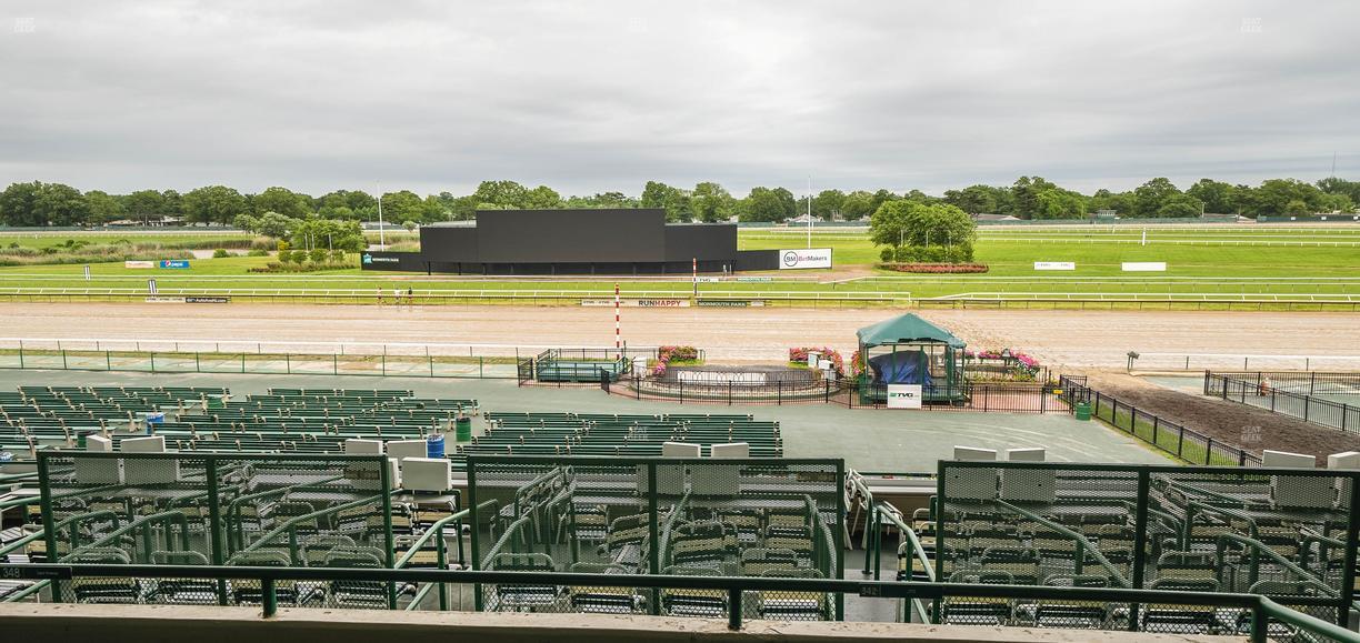 Monmouth Park - Section Clubhouse Box 345 Seat View