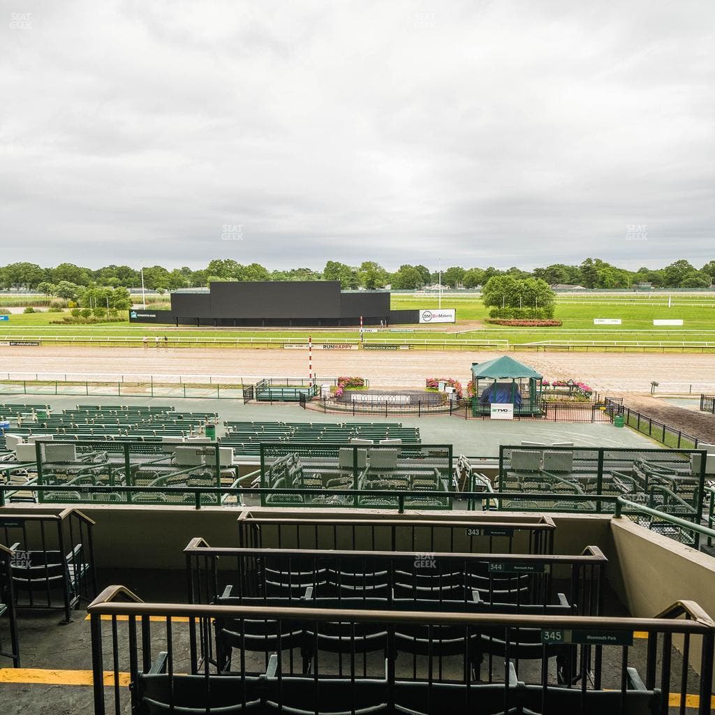 Monmouth Park - Section Clubhouse Box 347 Seat View
