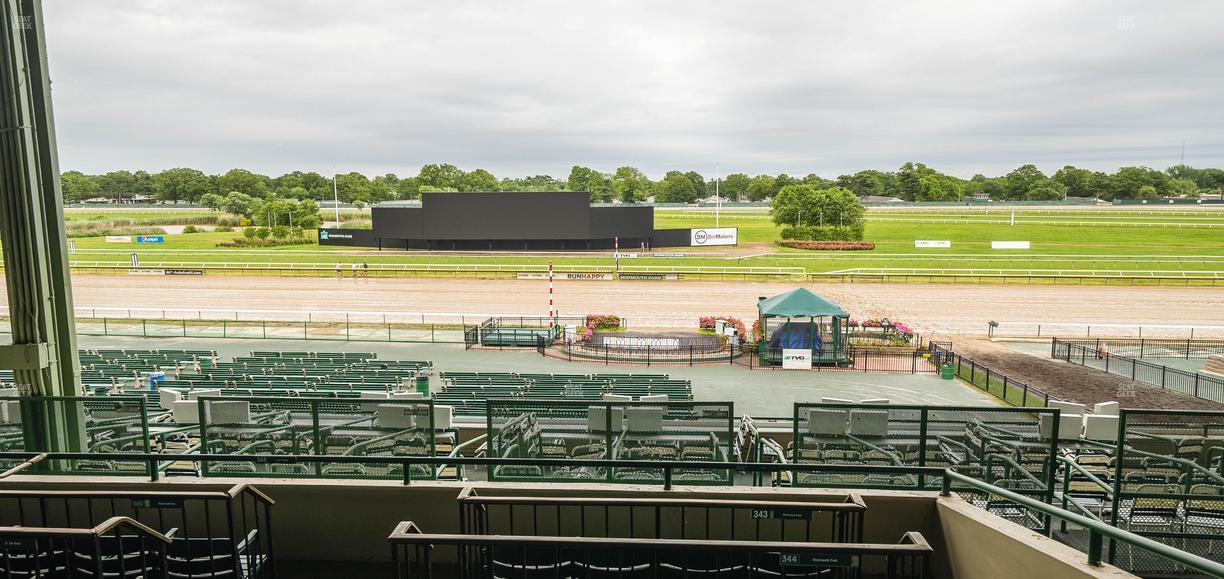 Monmouth Park - Section Clubhouse Box 347 Seat View
