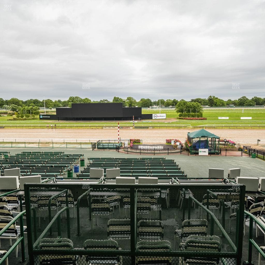 Monmouth Park - Section Clubhouse Box 348 Seat View