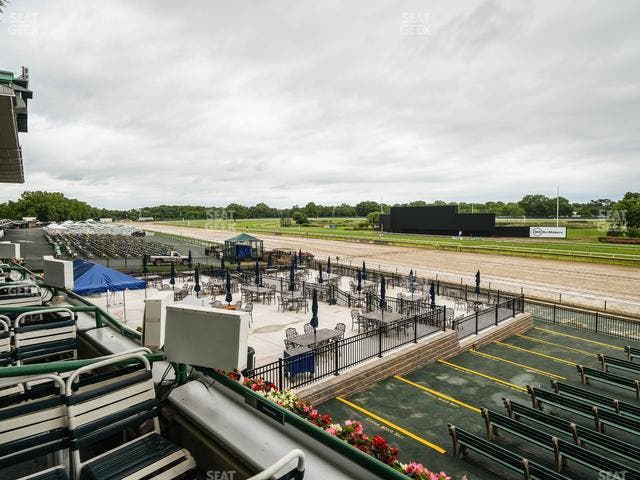 Monmouth Park - Section Clubhouse Box 35 Seat View