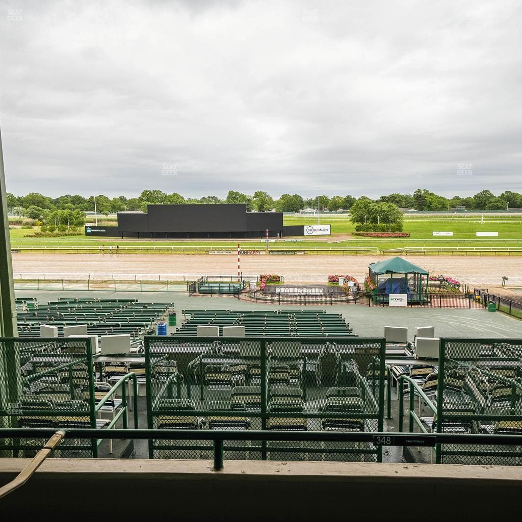 Monmouth Park - Section Clubhouse Box 350 Seat View