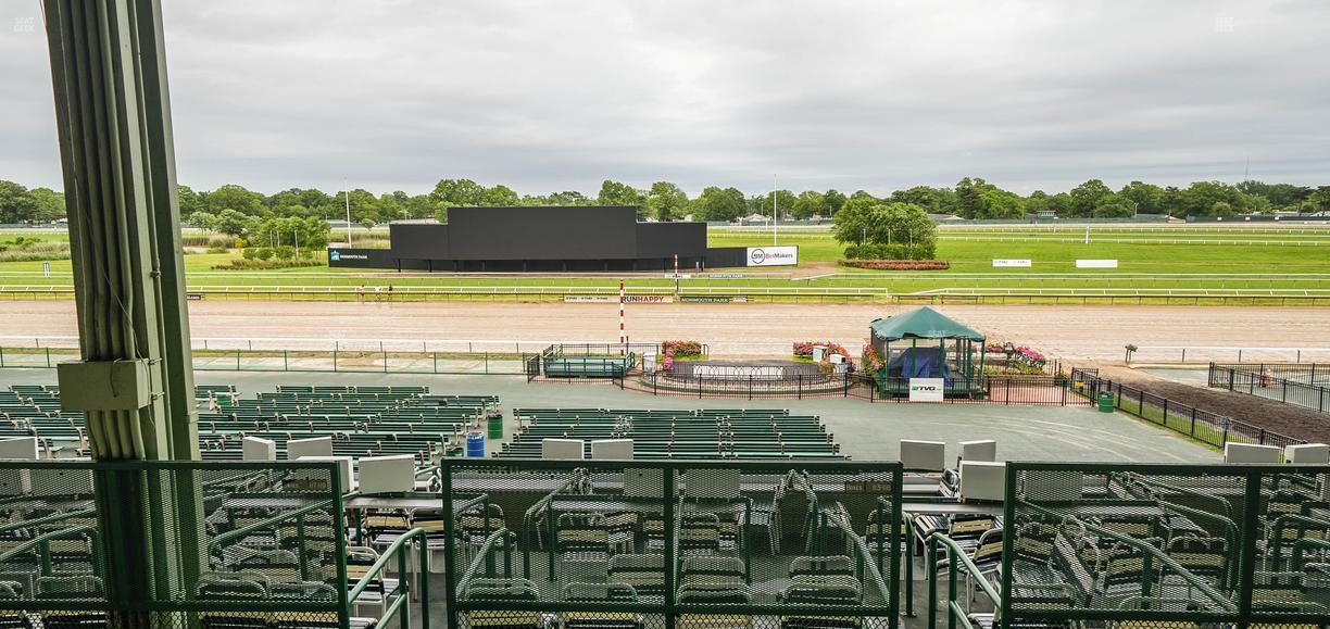 Monmouth Park - Section Clubhouse Box 350 Seat View
