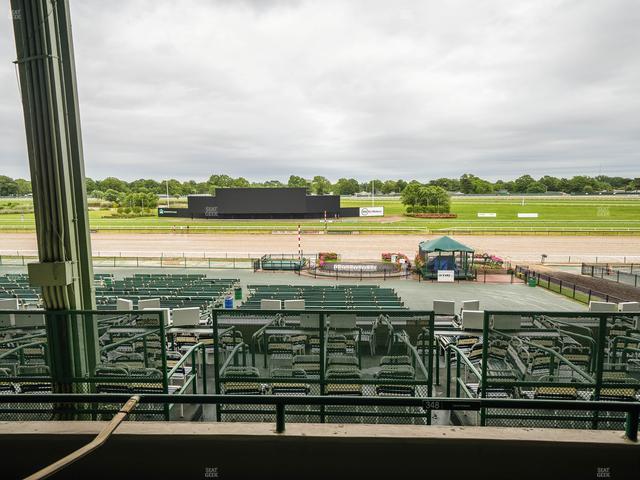 Monmouth Park - Section Clubhouse Box 350 Seat View