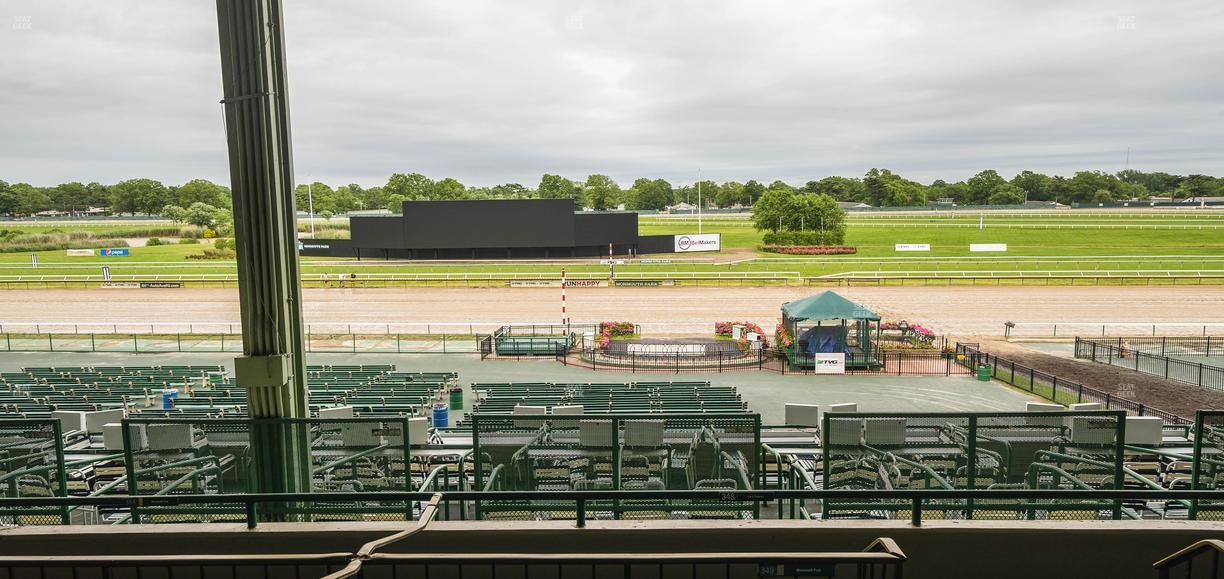 Monmouth Park - Section Clubhouse Box 352 Seat View