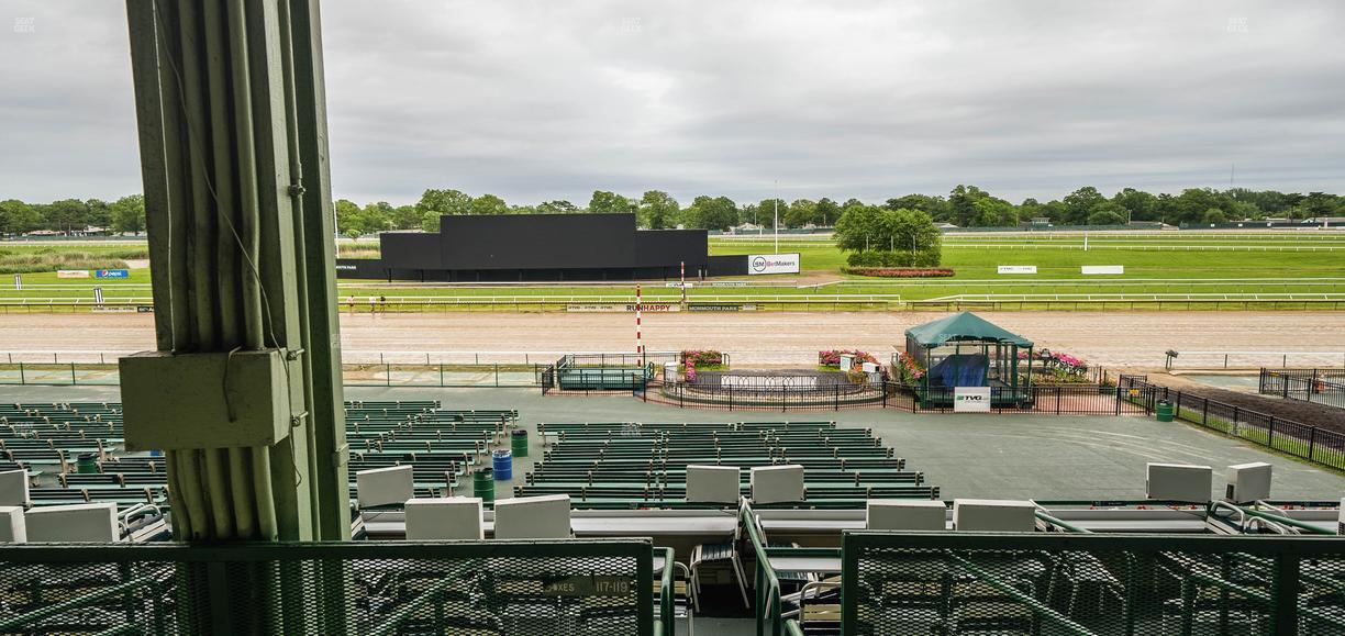 Monmouth Park - Section Clubhouse Box 354 Seat View