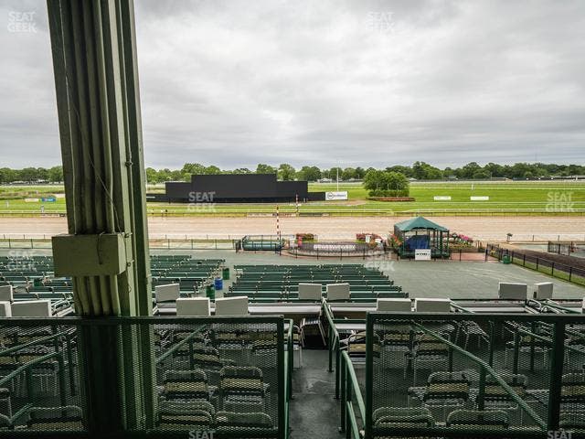 Monmouth Park - Section Clubhouse Box 354 Seat View