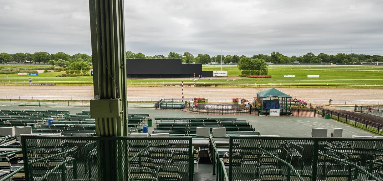 Monmouth Park - Section Clubhouse Box 355 Seat View