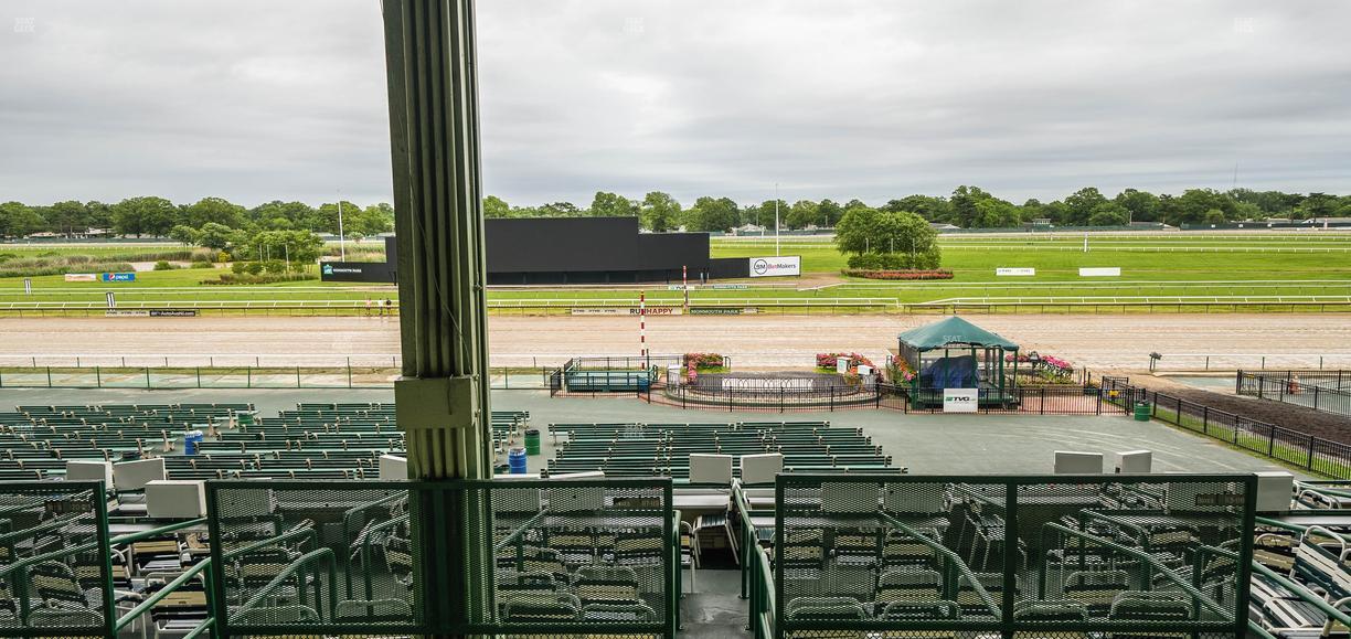 Monmouth Park - Section Clubhouse Box 356 Seat View