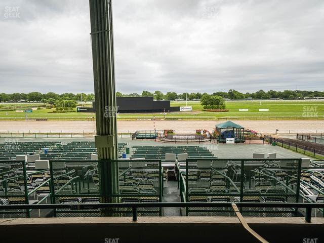 Monmouth Park - Section Clubhouse Box 356 Seat View