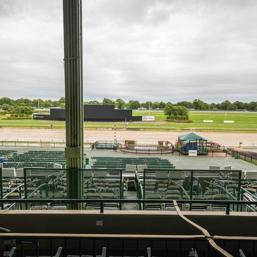 Monmouth Park - Section Clubhouse Box 357 Seat View