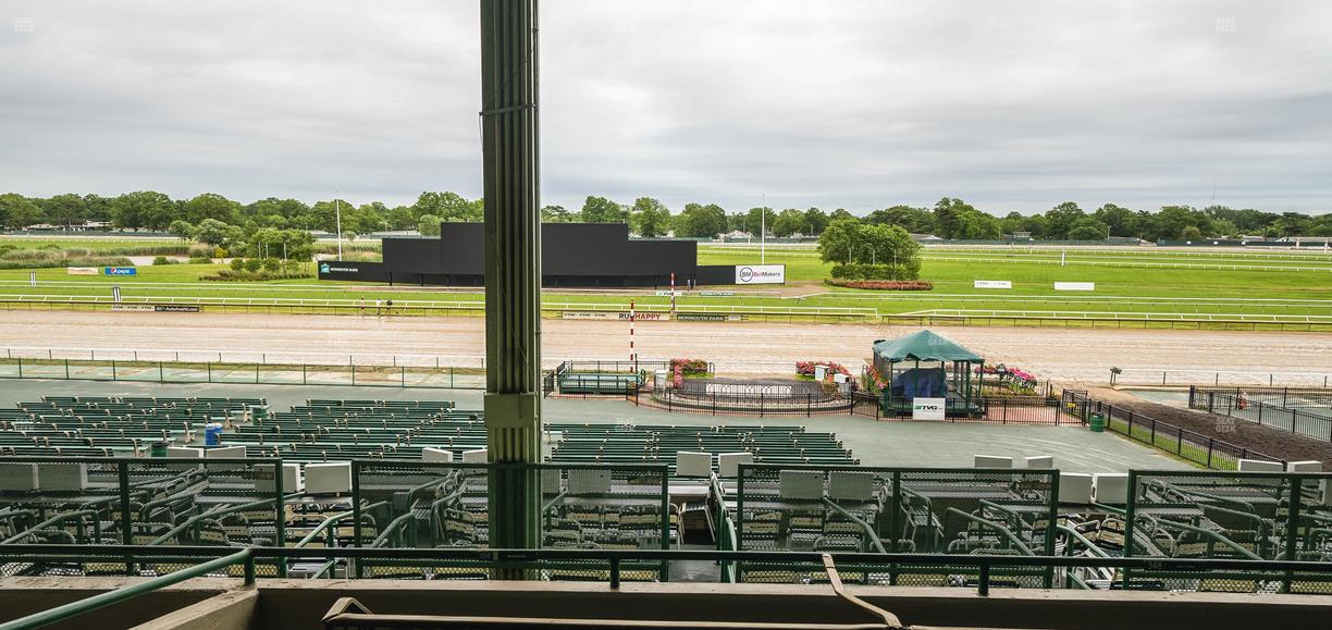 Monmouth Park - Section Clubhouse Box 358 Seat View