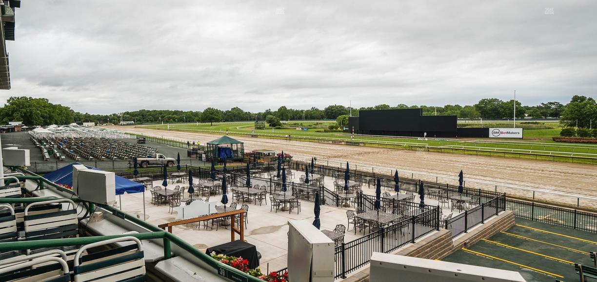 Monmouth Park - Section Clubhouse Box 36 Seat View
