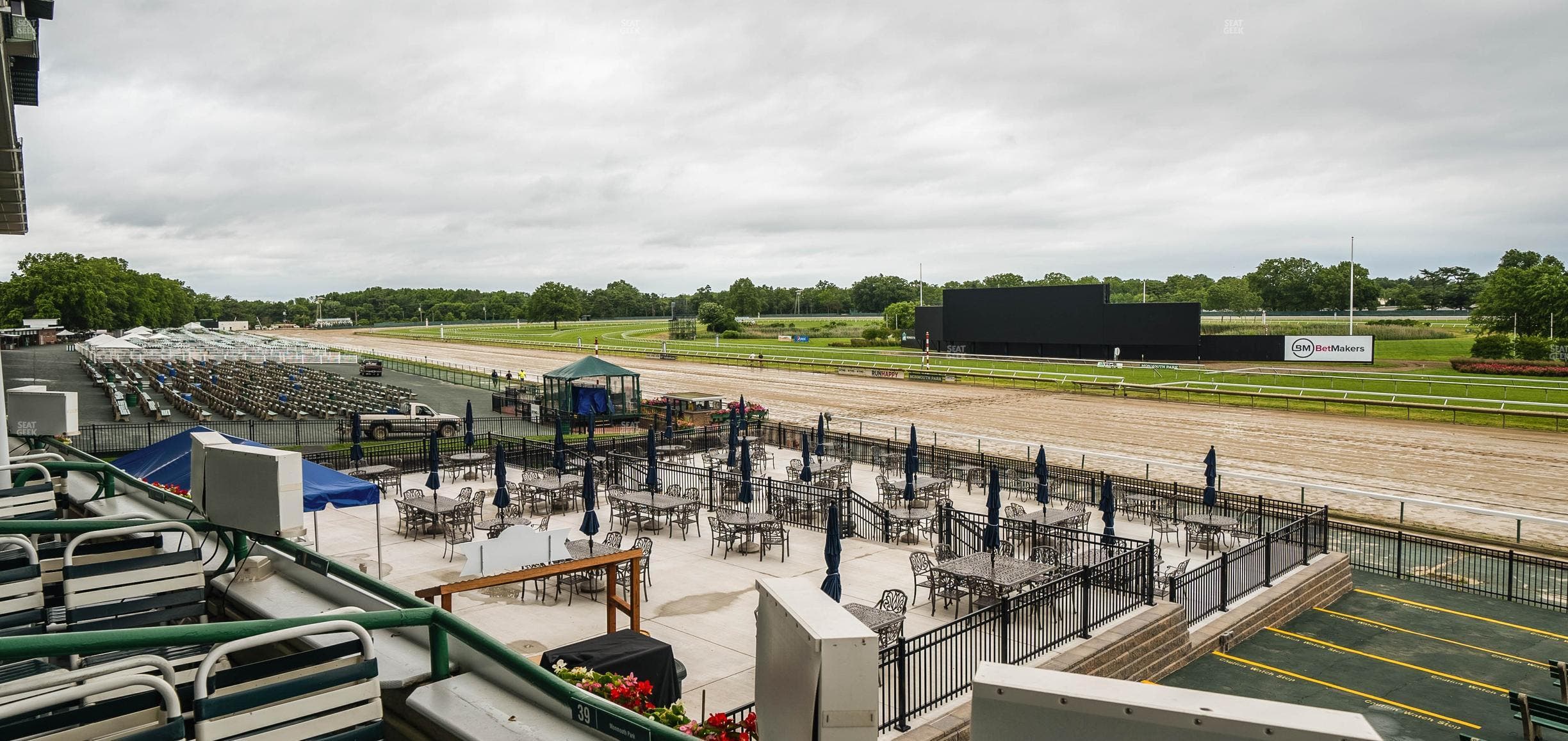 Monmouth Park - Section Clubhouse Box 36 Seat View