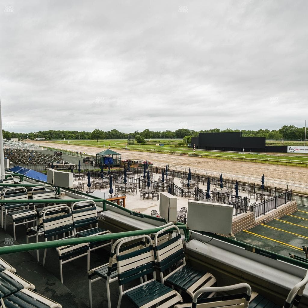Monmouth Park - Section Clubhouse Box 37 Seat View