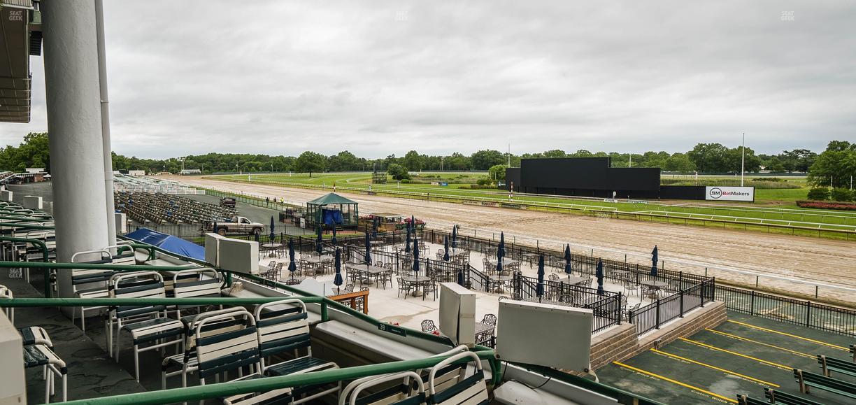 Monmouth Park - Section Clubhouse Box 37 Seat View