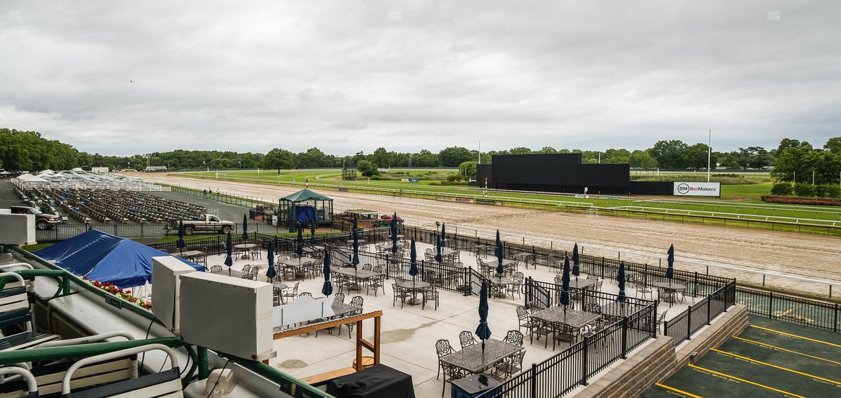 Monmouth Park - Section Clubhouse Box 39 Seat View