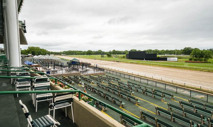Monmouth Park - Section Clubhouse Box 4 Seat View