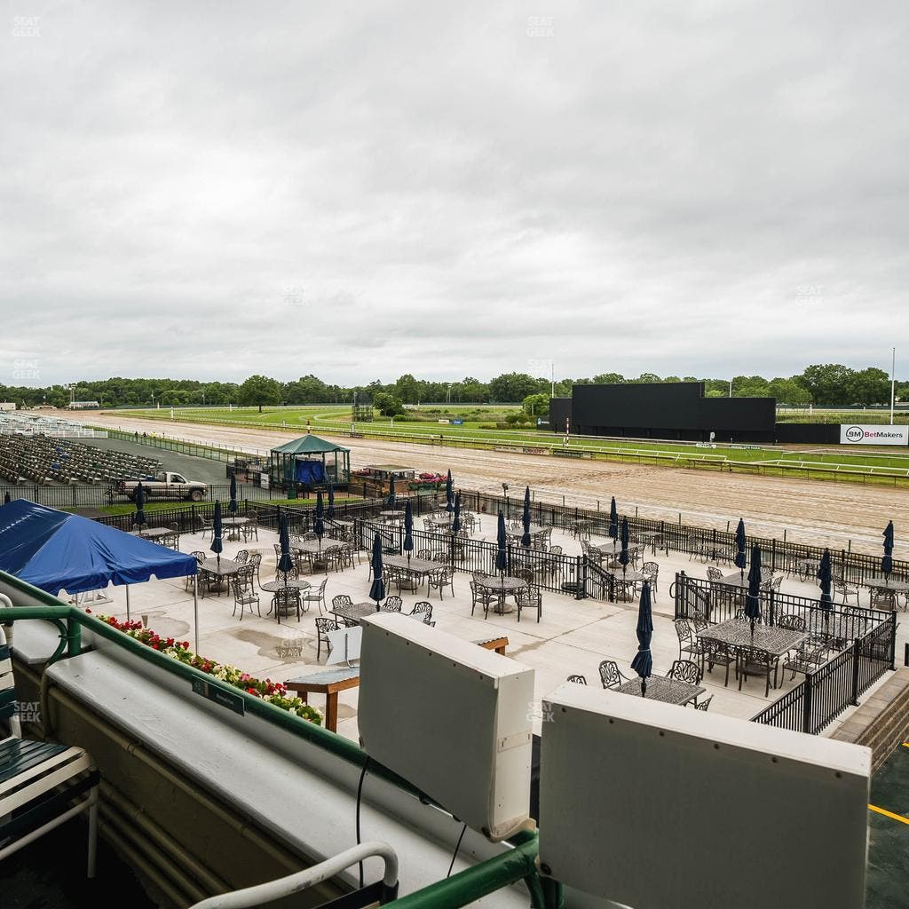Monmouth Park - Section Clubhouse Box 40 Seat View