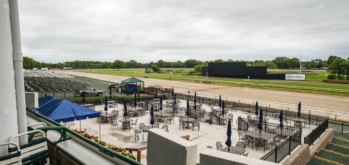 Monmouth Park - Section Clubhouse Box 40 Seat View